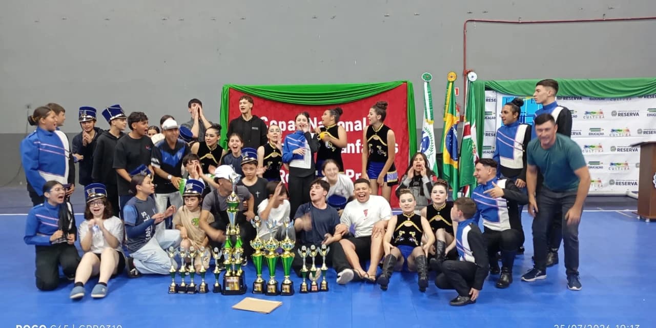 Banda Blue Angel's de Prudentópolis é campeã geral da 5° copa Nacional de bandas e fanfarras