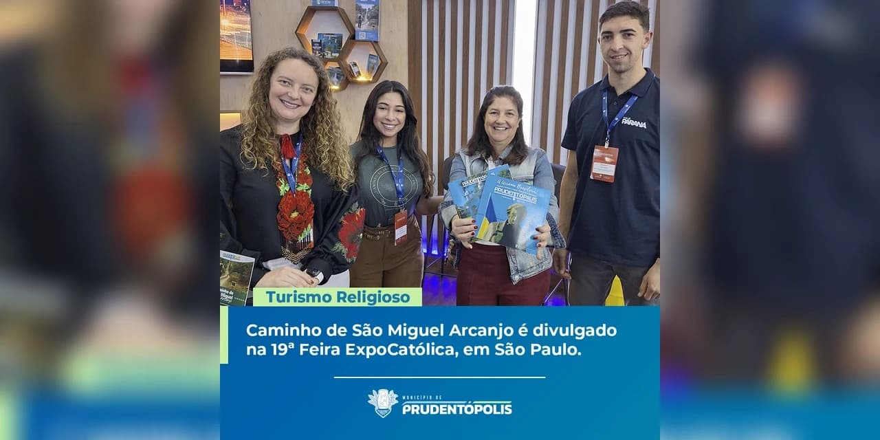 Caminho de São Miguel Arcanjo é divulgado na 19ª Feira ExpoCatólica, em São Paulo