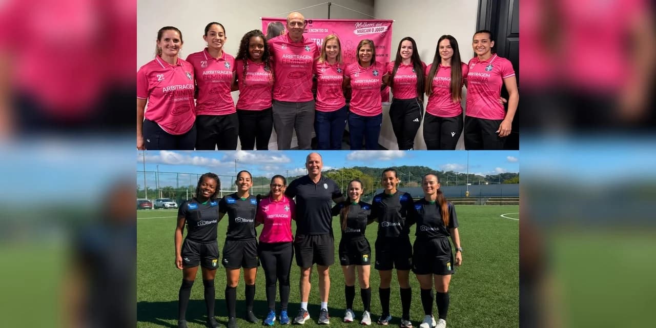Arbitragem da FPF participa do 2º Encontro da Arbitragem Feminina da Região Sul