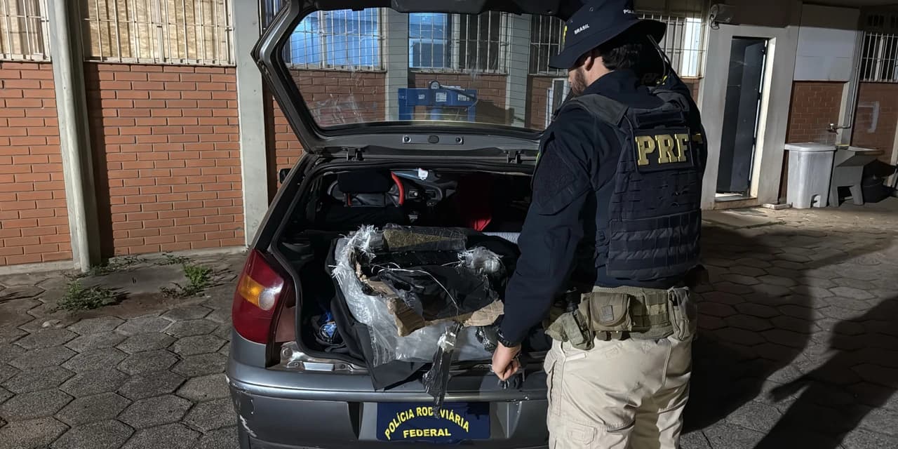 PRF e Guarda Municipal apreendem cerca de 100 quilos de maconha em Candói