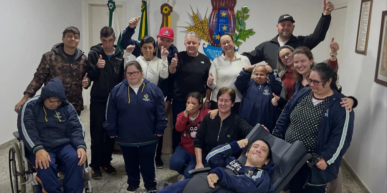 APAE realiza visita à Prefeitura com foco em cidadania, inclusão e participação social