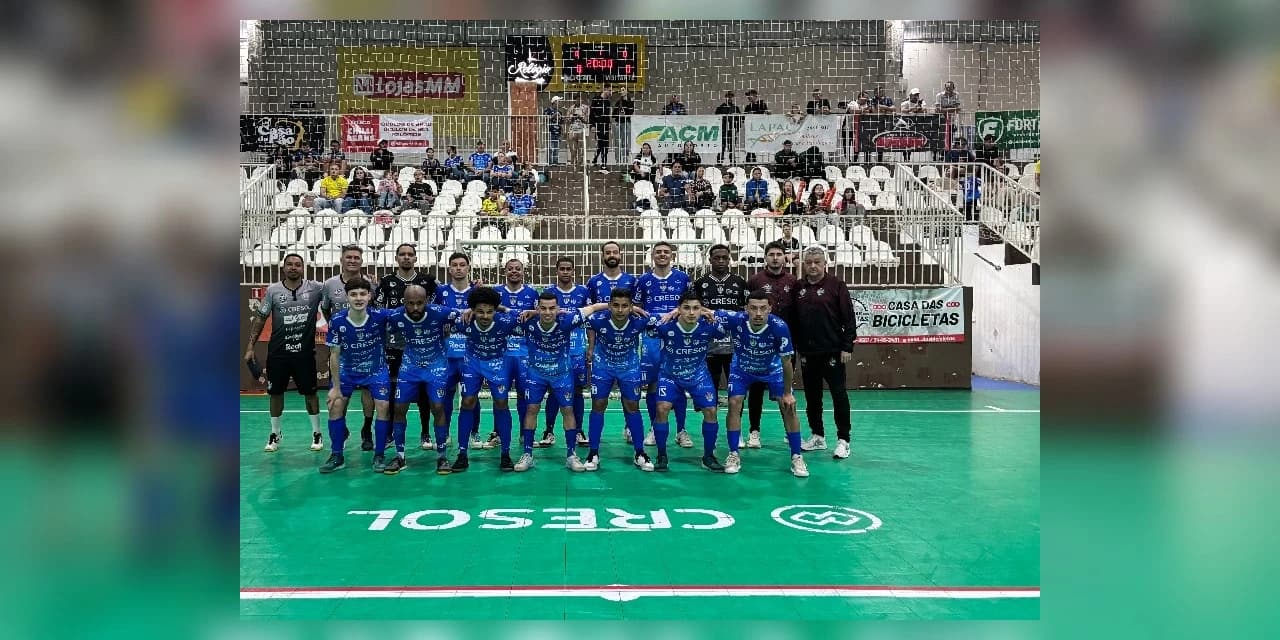 Prude Futsal vence ACAF Capanema de virada e fica muito perto da classificação