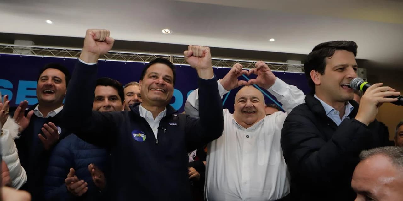 Sandro Alex, Ratinho Junior e Alexandre Curi participam da Festa do Feijão em Prudentópolis
