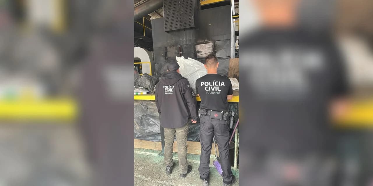 PCPR incinera cerca de 170 kg de drogas apreendidas na região de Irati e Rebouças