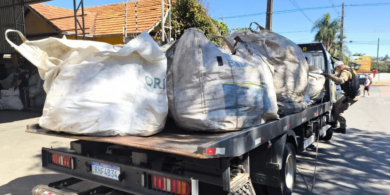 Ação integrada entre Polícia Civil, Polícia Militar e Receita Estadual resulta na apreensão de 3 toneladas de cobre em Ponta Grossa