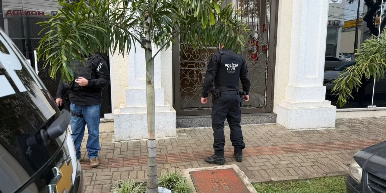 PCPR prende empresário suspeito de mandar executar crime em barbearia em Ponta Grossa