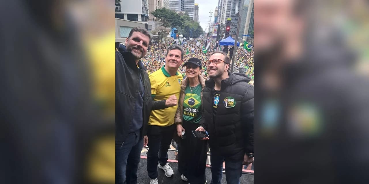 "Nosso grito é por liberdade”, afirma Moro no 7 de Setembro