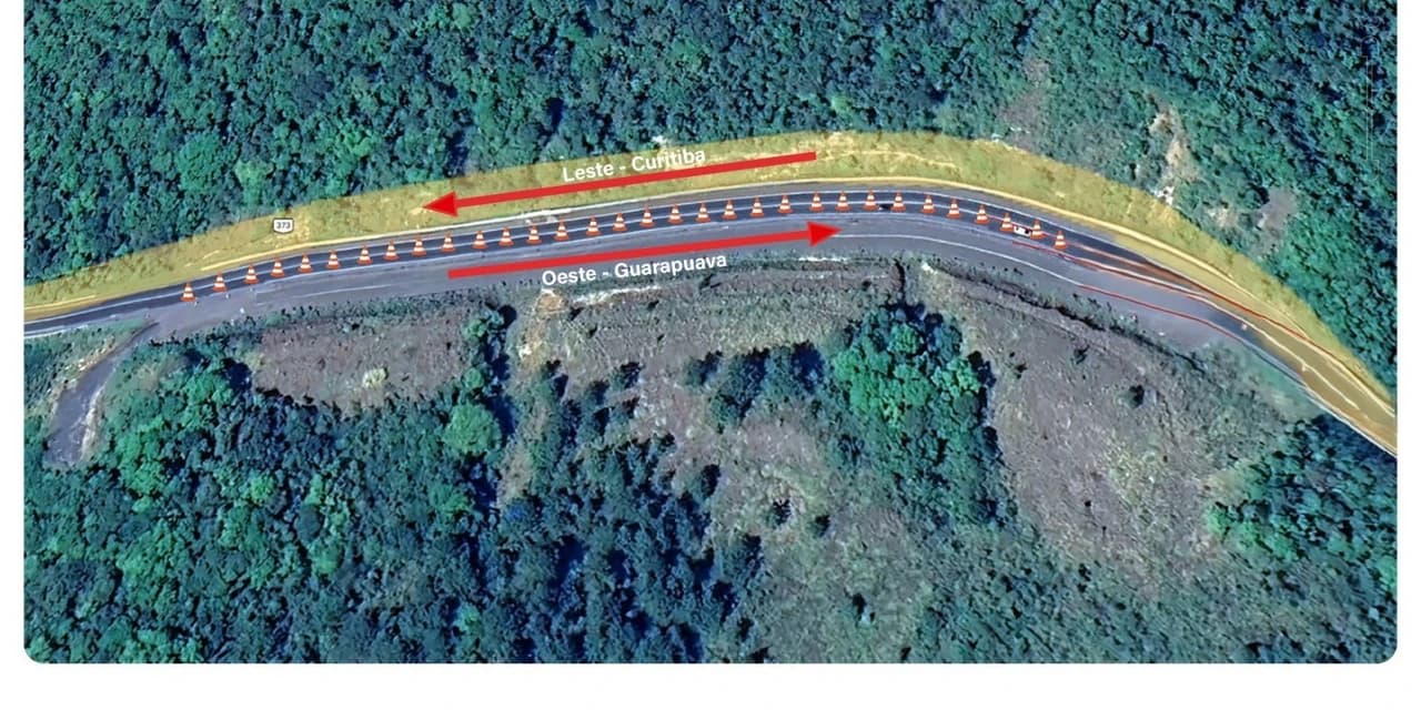 Serra da Esperança terá desvio pontual para avanço de serviços no último ponto de recuperação de talude