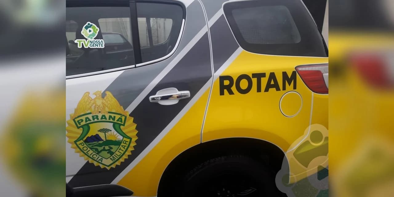Veículo colidiu contra uma residência na Vila Mariana em Prudentópolis