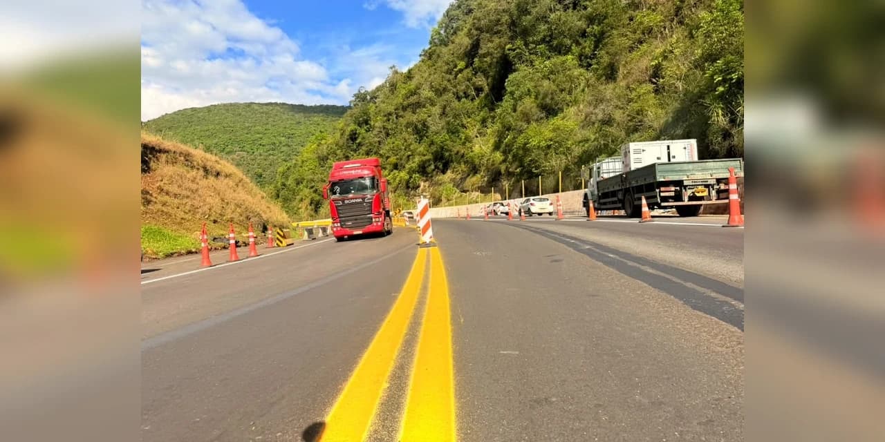Concluída a implantação do desvio na Serra da Esperança, entre os viadutos São João e Tigrinho