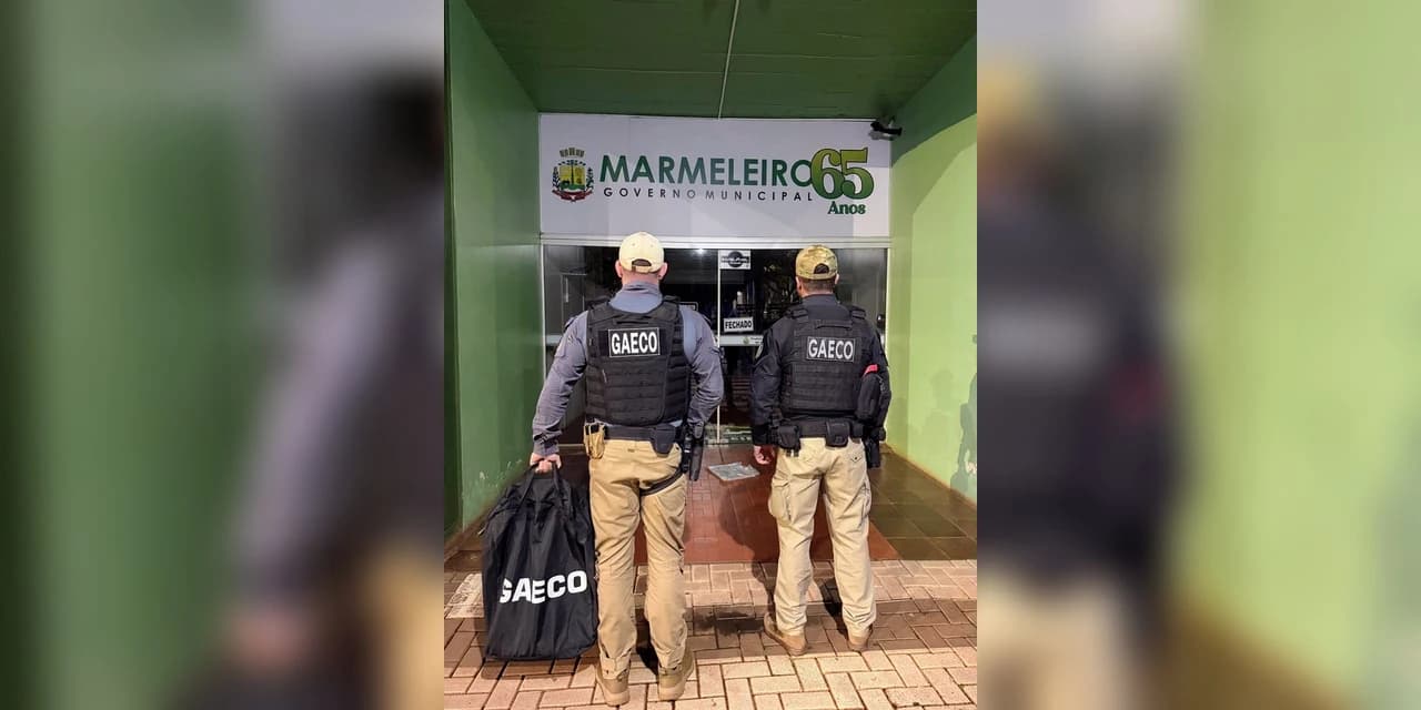 MPPR cumpre seis mandados de busca na Operação Cota 140, que investiga prefeito de Marmeleiro por suposta corrupção passiva e lavagem de dinheiro
