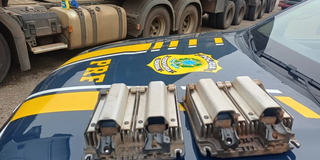 PRF recupera módulos eletrônicos furtados e prende homem por receptação em São José dos Pinhais