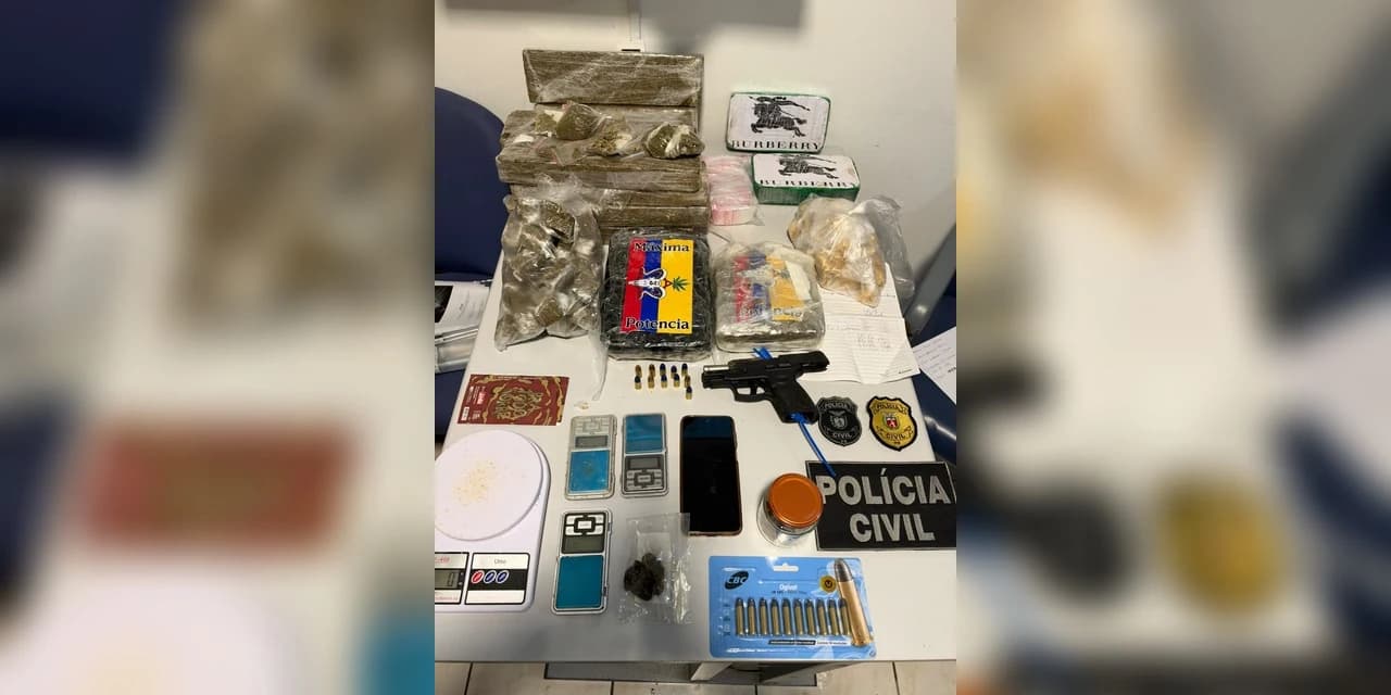 PCPR cumpre mandado de prisão preventiva e busca contra suspeito de abastecer o tráfico em Rebouças