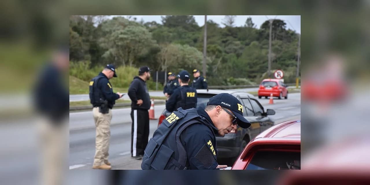 PRF registra 98 acidentes e cinco mortes durante a Operação Nossa Senhora Aparecida no Paraná