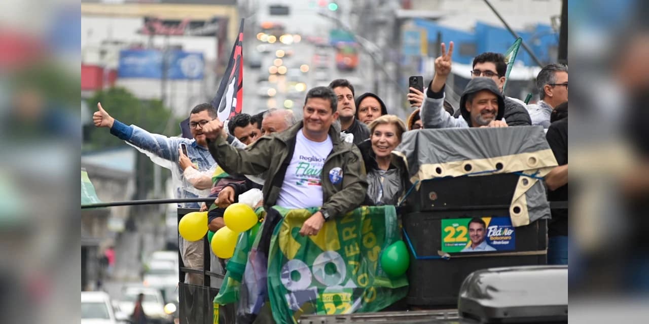 Carreata de Moro mobiliza Ponta Grossa para ampliar vitória de Flávio no domingo