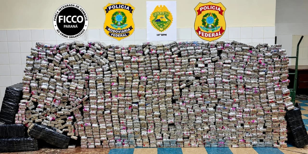 Polícia apreende mais de uma tonelada de maconha avaliada em R$ 2 milhões na BR-277