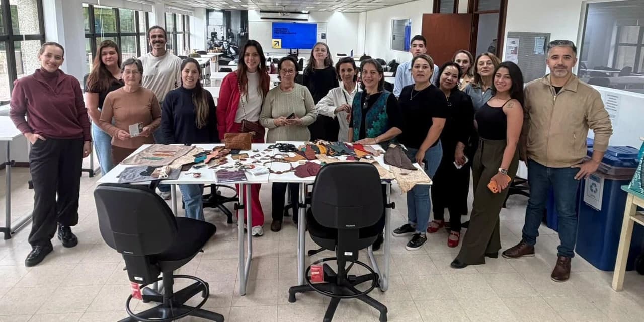 Grupo do Projeto Vestir Prudentópolis participa de oficina no UniSenai em Curitiba