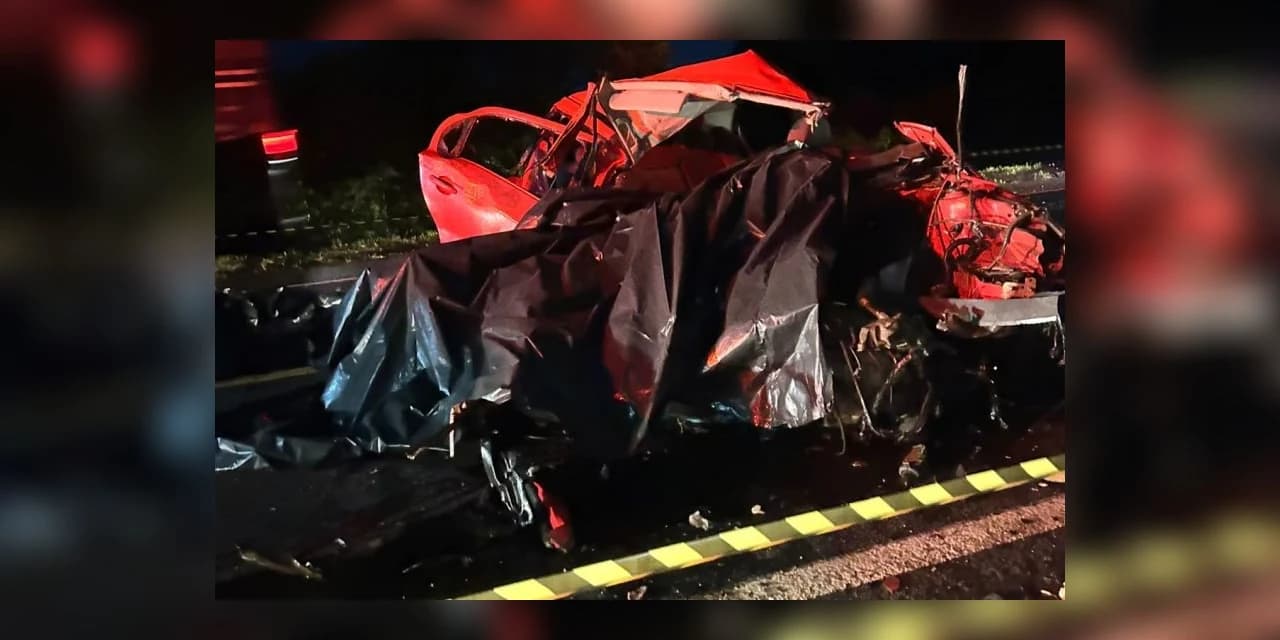 PRF prende motorista bêbado envolvido em colisão frontal que matou cinco pessoas em Candói