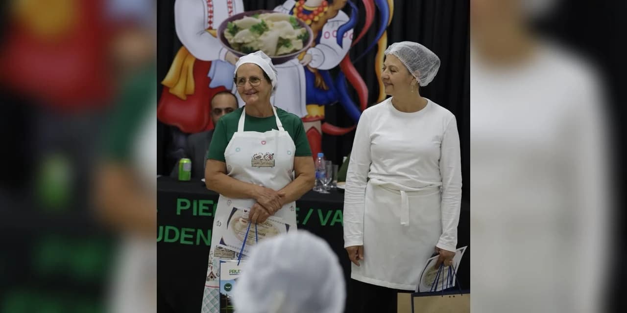 Prudentópolis realizou o 1º Concurso de Pierogue/Vareneke, VÍDEO!