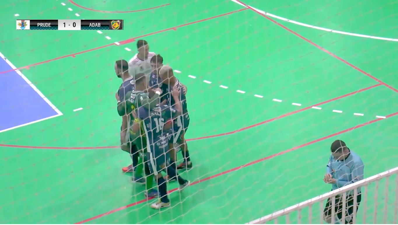 Com a vitória o Prude assegurou a primeira colocação o grupo nessa primeira fase,